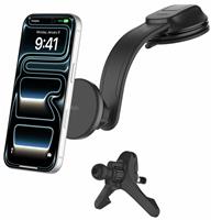 Belkin 15W Qi2 MagSafe Compatible Dash & Vent Mount Charger - Black