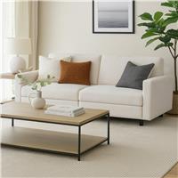 Aspire Vault 2 Seater Storage Sofa Bed - Natural