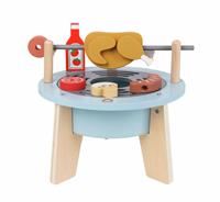 Chad Valley Wooden Barbeque Toy Set