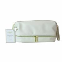 Danielle Creations Slouch Zip Round Cosmetic Bag