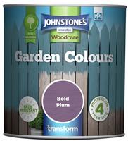 Johnstone's Garden Colours Paint 1L - Bold Plum