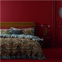 Habitat x Morris & Co. Hyacinth Cotton Reversible Bedding Set - King size