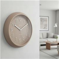 Acctim Retro Flood Mocha 30cm Wall Clock - Brown