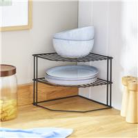 Argos Home Wire Plate Storage - Black