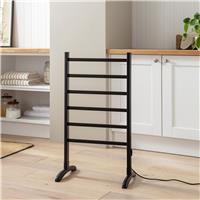 Argos Home Ladder Heated Clothes Airer - Black