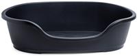 Petface Black Plastic Dog Bed - Large