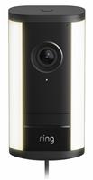 Ring Spotlight Cam Pro (2nd Gen) with Plug-In Adaptor 4K Security Camera - Black