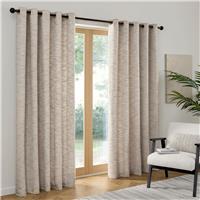 Curtina Talon Eyelet Curtains - Grey - 168x229cm