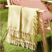 Wylder Wisley Herringbone Throw Yellow - 130x180cm