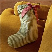 Habitat Timeless Mix Frill Christmas Stocking