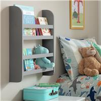 Habitat Kids Scandinavia Wall Mounted Mini Shelf - Grey
