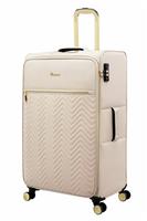 IT Luggage Bewitching 8 Wheel Soft Large Suitcase - Creme