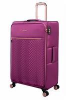 IT Luggage Bewitching 8 Wheel Soft Large Suitcase - Purple