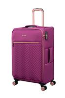 IT Luggage Bewitching 8 Wheel Soft Medium Suitcase - Purple