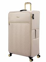 IT Luggage Bewitching 8 Wheel Soft Extra Large Suitcase - Creme
