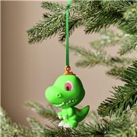 Trevor Dinosaurs Hanging Christmas Ornament