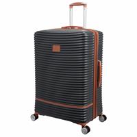 IT Luggage Replicating Expandable 8 Wheel Hard Large Suitcase - Charcoal