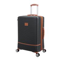 IT Luggage Replicating Expandable 8 Wheel Hard Medium Suitcase - Charcoal