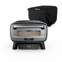 Ninja Artisan Electric Outdoor Pizza & Air Fry Oven with Cover - Black