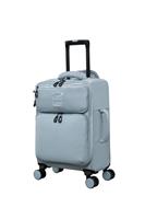 IT Luggage Ashdon 8 Wheel Soft Cabin Suitcase - Blue