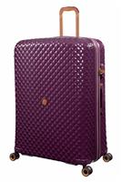IT Luggage Glitzy Expandable 8 Wheel Hard Extra Large Suitcase - Cherry