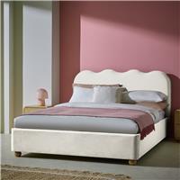 Habitat Onda End Lift Double Ottoam Bed - Natural