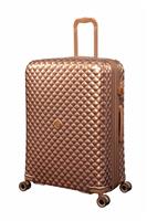 IT Luggage Glitzy Expandable 8 Wheel Hard Large Suitcase - Copper