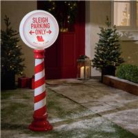 Argos Home Giant Sleigh Parking Only Christmas Outdoor Decoration