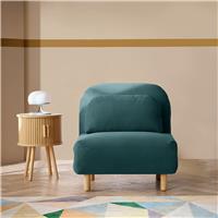 Habitat Benji Single Compact Fabric Chairbed - Blue