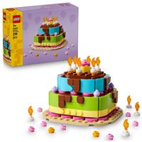 LEGO Birthday Party Cake with Decorations Gift Set Table Decor 40815 PREORDER