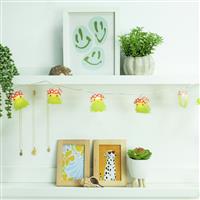 Fizz Creations Maurice Mushroom Frog String Light - Green