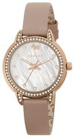 Radley Mother Of Pearl Pink Leather Strap Watch