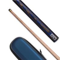 PowerGlide Exios Matched Grain Ash Snooker Cue with Moulded Case