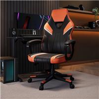 X Rocker Tempest Office Gaming Chair - Black And Orange