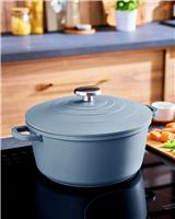 Morphy Richards 4.1 Litre Aluminium Casserole Dish - Blue