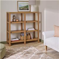 Argos Home Apley Large Bookcase - Natural