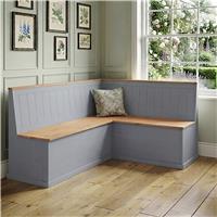 Dorel Sara Corner Bench 122x162 - Grey