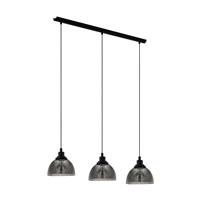 Eglo Beleser 3 Light Pendant - Dark Grey