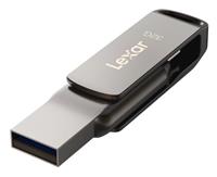 Lexar JumpDrive Dual Drive D400 100MBs USB-C & USB-A Flash Drive - 32GB