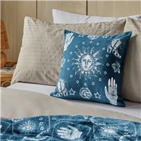 Argos Home Celestial Printed Cushion Blue - 43x43cm