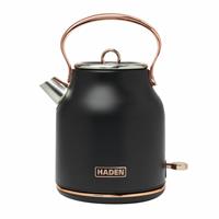Haden 205360 Heritage Kettle - Black & Copper