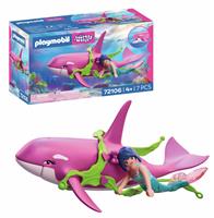 Playmobil Orca with Mermaid Floating Water Toy Playset