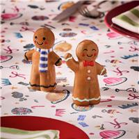Argos Home Gingerbread Stoneware Salt & Pepper Shakers