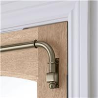 Argos Home Metal Door Pole - Matte Brass