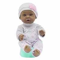 Chad Valley Babies To Love Drink and Wet Alicia Baby Doll Set - Black