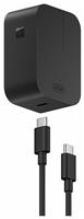 Microsoft Surface 45W USB-C Wall Charger with USB-C Cable - Black