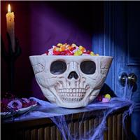 Argos Home Trick or Treat Skull Bowl