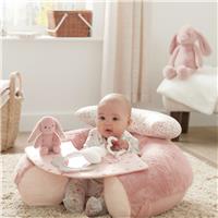 Mamas & Papas Sit & Play Inflatable Bunny Baby Seat - Pink