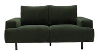 Habitat Julien Fabric 2 Seater Sofa - Dark Green