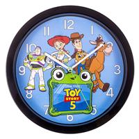 Disney Toy Story 5 Kids Wall Clock - Black & Blue